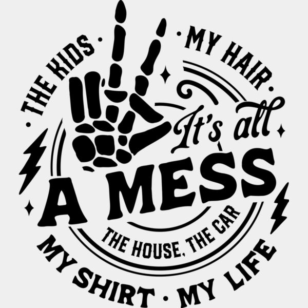 Its all a mess hand Miniaturansicht