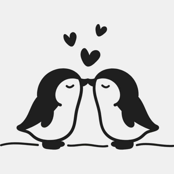 Pinguin Liebe  Miniaturansicht