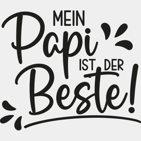 mein papa ist der beste Miniaturansicht