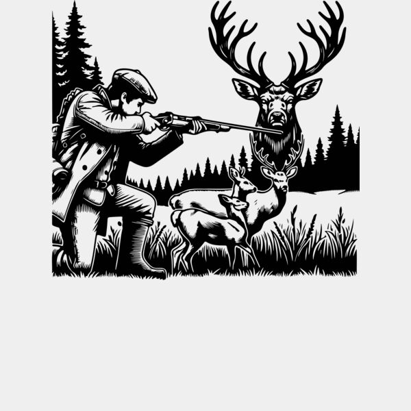 kniender Jäger Miniaturansicht